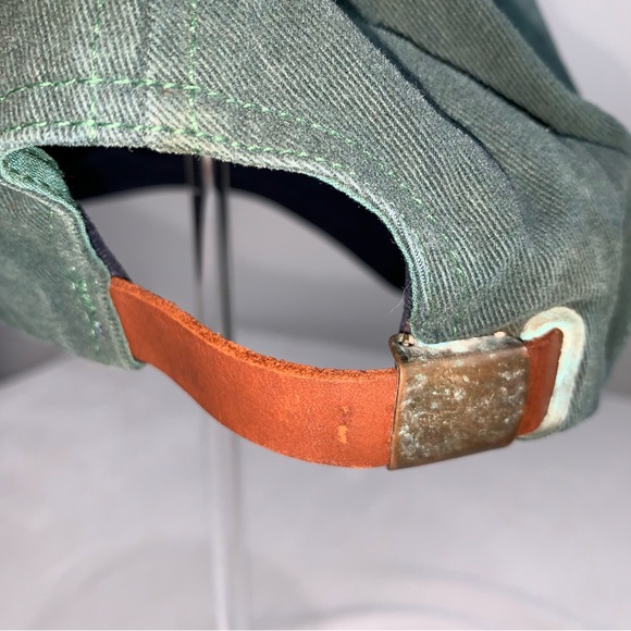 Vintage Rolex cap hat green leather strap - Picture 10 of 10